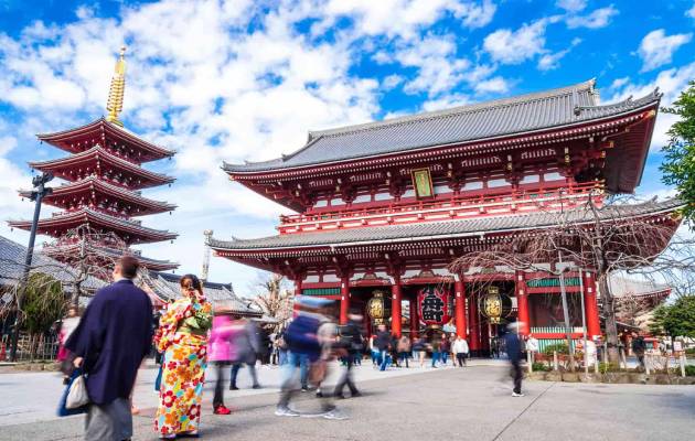 TOUR NHẬT BẢN: NARITA – TOKYO – KYOTO - OSAKA –  KANSAI